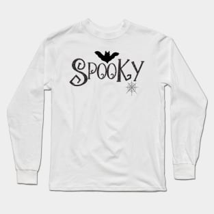 Spooky bat design for Halloween Long Sleeve T-Shirt